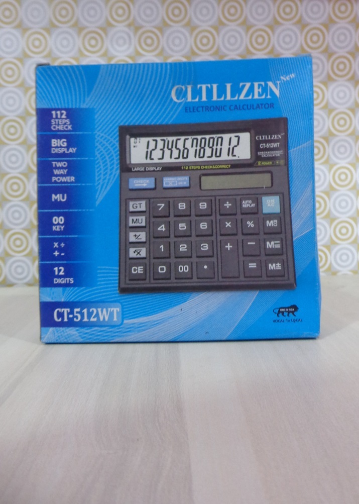 Citllzen CT-512 WT Electronic Calculator